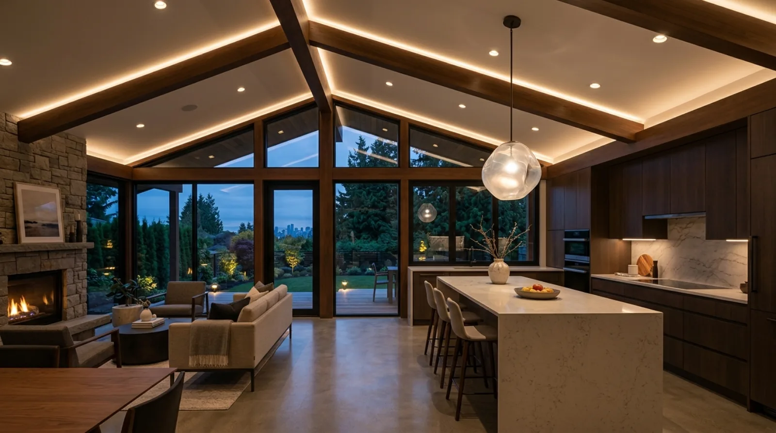 Lighting Design for a Burnaby Custom Home: Layers, Controls, and the Pot-Light Trap