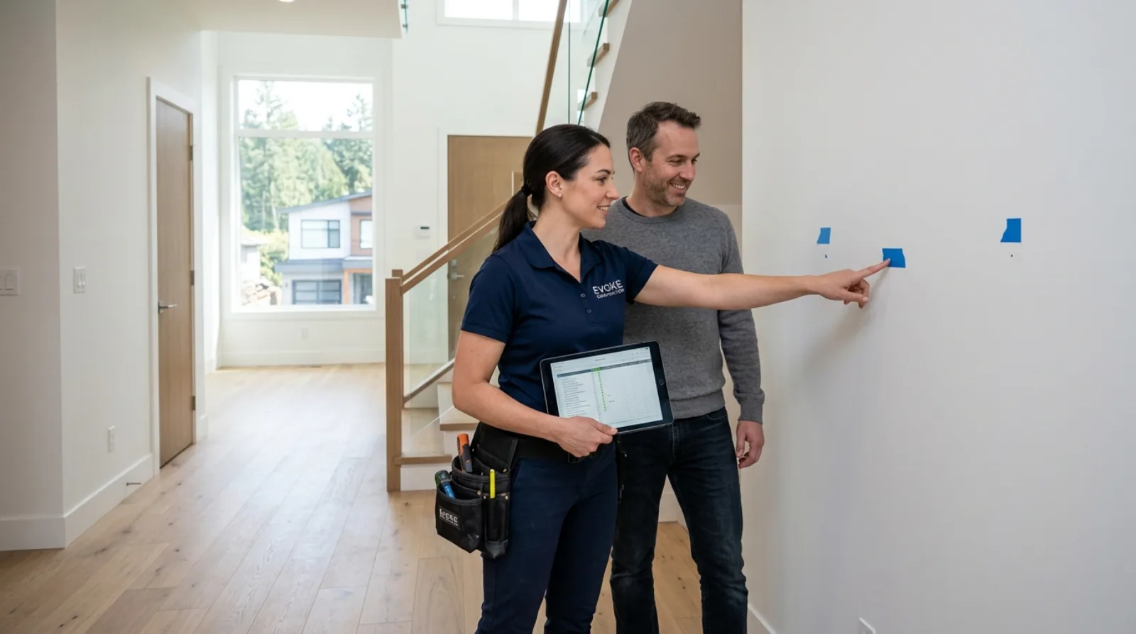 The Pre-Occupancy Deficiency Walkthrough on a Burnaby Custom Home