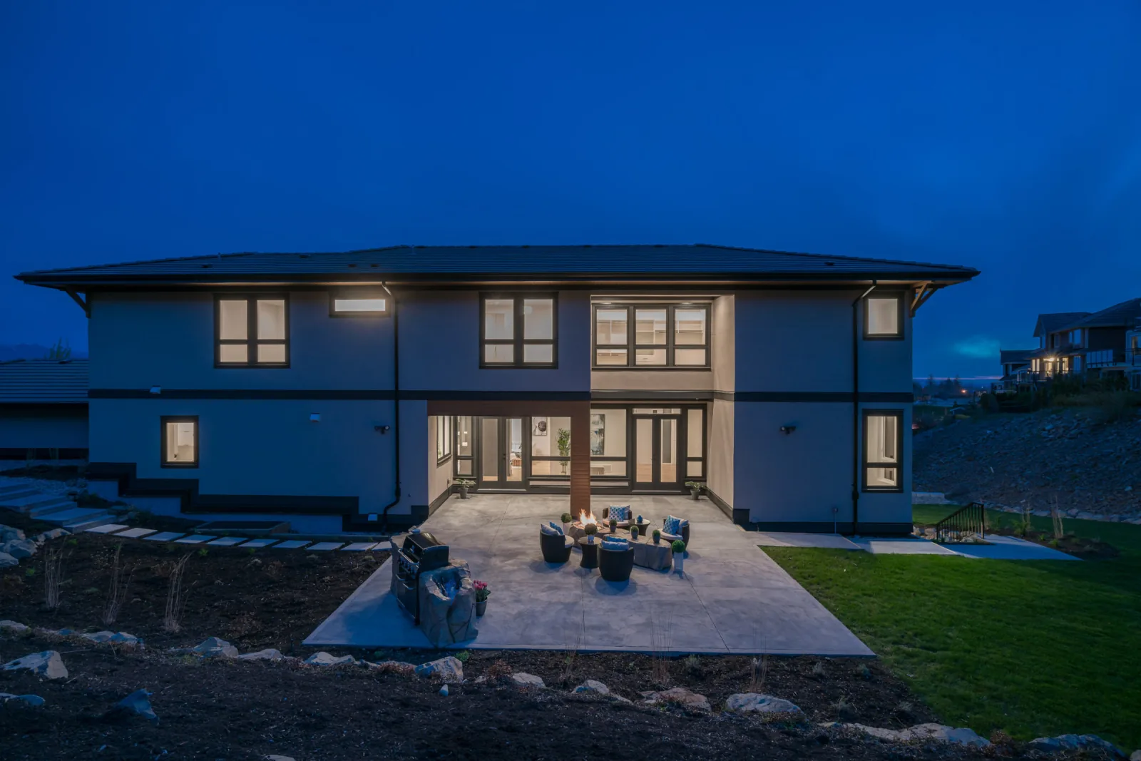 Eagle Mountain Contemporary, main interior view
