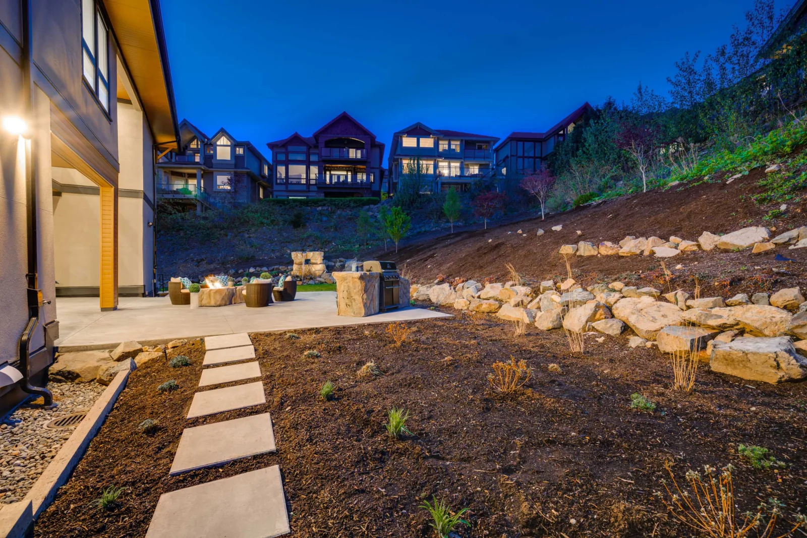 Eagle Mountain Contemporary, Coquitlam, BC detail view 3