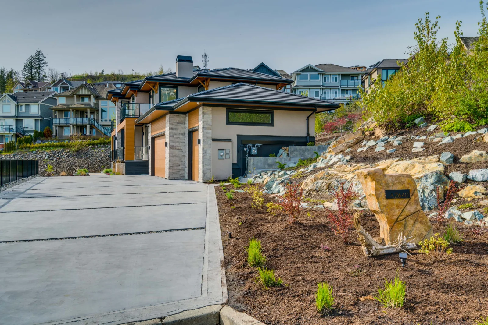 Eagle Mountain Contemporary, Coquitlam, BC detail view 16