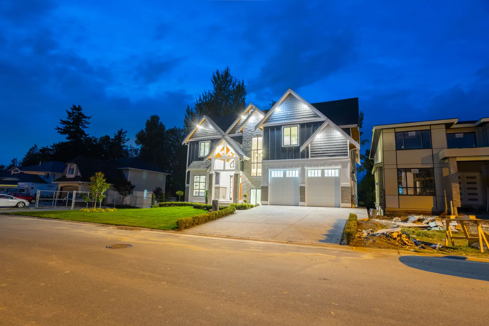 Firhill Residence, Abbotsford, BC detail view 4