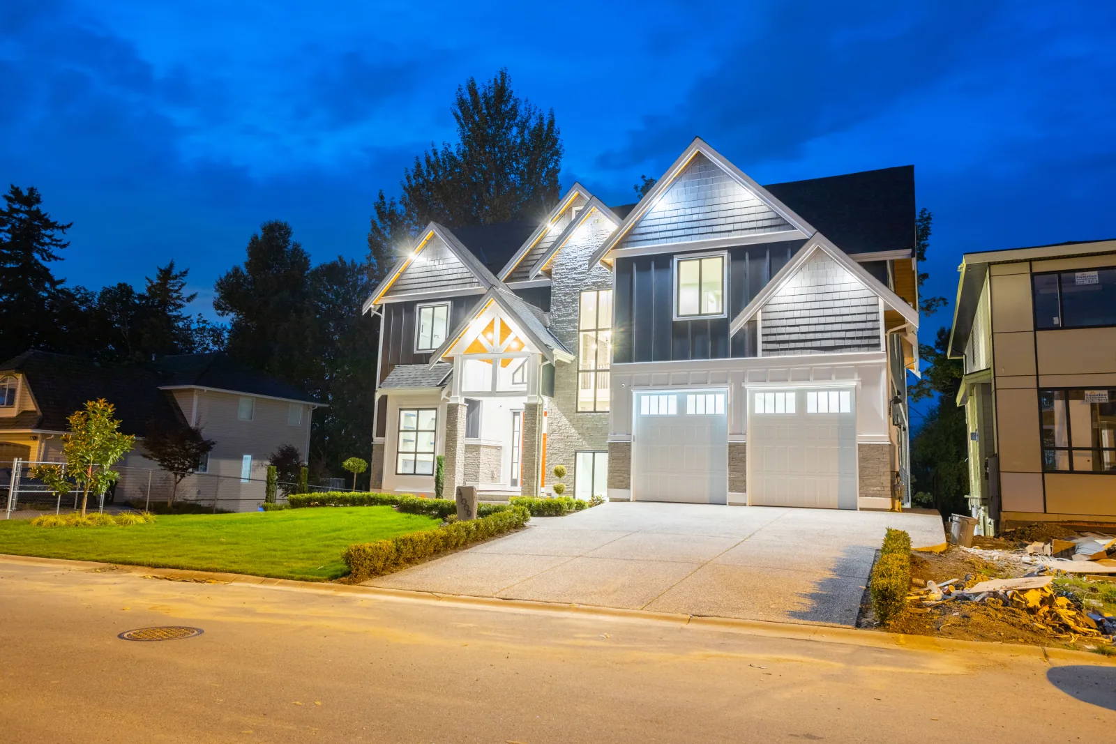 Firhill Residence, Abbotsford, BC detail view 6